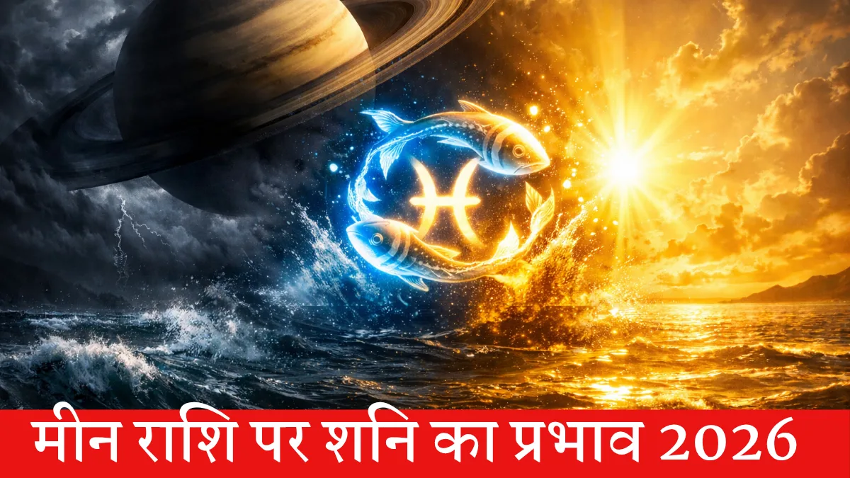 मीन राशि पर शनि का प्रभाव 2026