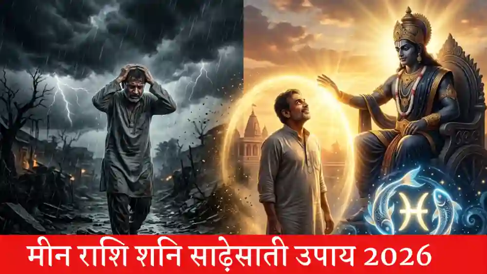 मीन राशि शनि साढ़ेसाती उपाय 2026